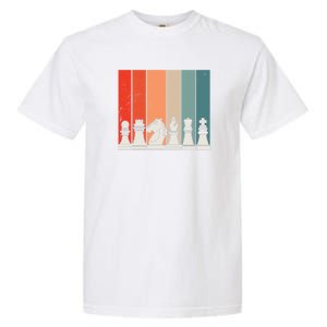 Retro Chess Garment-Dyed Heavyweight T-Shirt