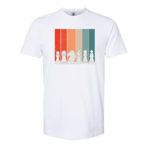 Retro Chess Softstyle CVC T-Shirt