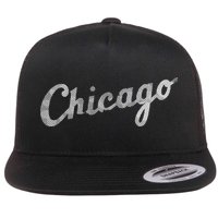 Retro Chicago Team Sports Logo Flatbill Hat