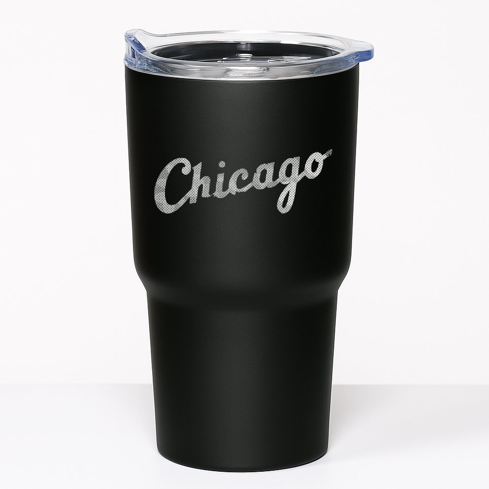 Retro Chicago Team Sports Logo Tumbler