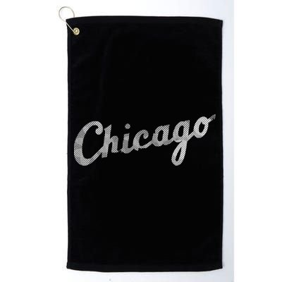 Retro Chicago Team Sports Logo Golf Towel