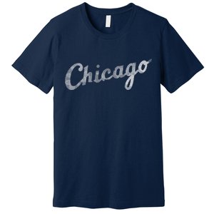 Retro Chicago Team Sports Logo Premium T-Shirt