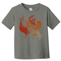 Retro Chickens Toddler T-Shirt