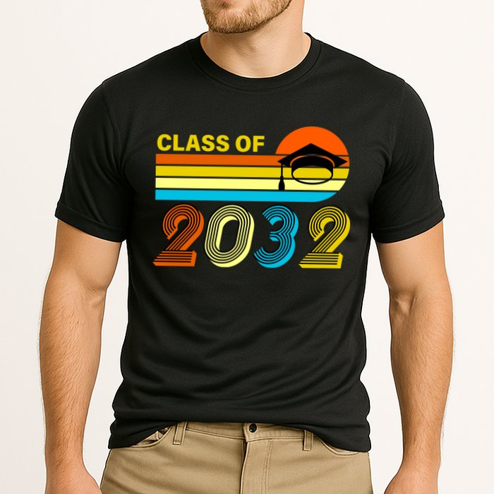 Retro Class of 2032 Future Graduate Performance Shirt
