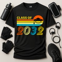 Retro Class of 2032 Future Graduate Performance Shirt