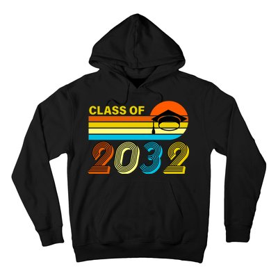 Retro Class of 2032 Future Graduate Hoodie