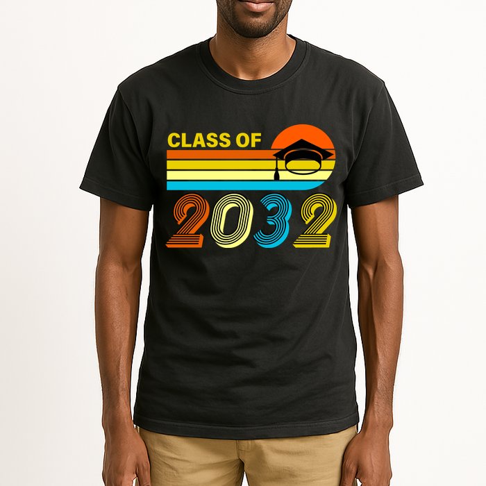 Retro Class of 2032 Future Graduate Tall T-Shirt