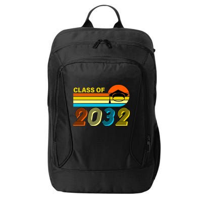Retro Class of 2032 Future Graduate City Backpack