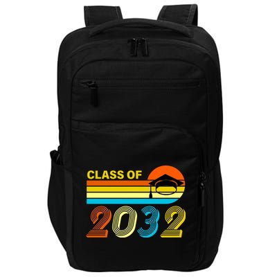 Retro Class of 2032 Future Graduate Impact Tech Backpack