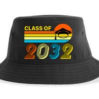 Retro Class of 2032 Future Graduate Sustainable Bucket Hat