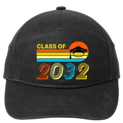 Retro Class of 2032 Future Graduate 7-Panel Snapback Hat