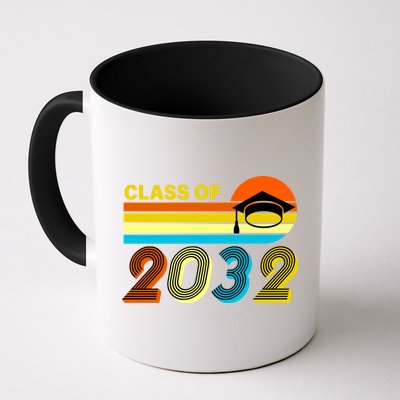 Retro Class of 2032 Future Graduate Mug