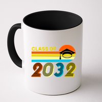 Retro Class of 2032 Future Graduate Mug
