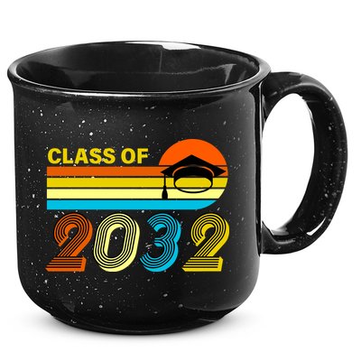 Retro Class of 2032 Future Graduate 15oz Campfire Ceramic Mug