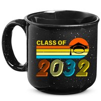 Retro Class of 2032 Future Graduate 15oz Campfire Ceramic Mug