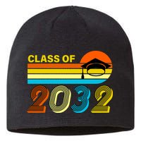 Retro Class of 2032 Future Graduate Sustainable Beanie