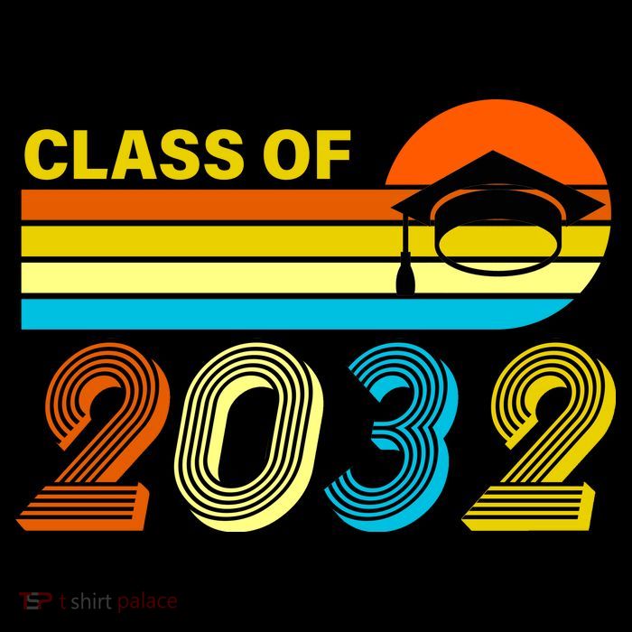 Retro Class of 2032 Future Graduate Sustainable Beanie