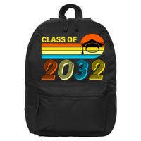 Retro Class of 2032 Future Graduate 16 in Basic Backpack