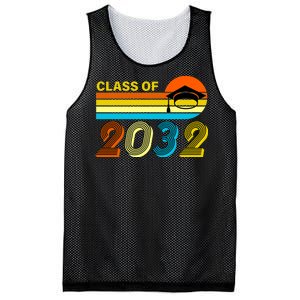 Retro Class of 2032 Future Graduate Mesh Reversible Basketball Jersey Tank