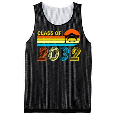 Retro Class of 2032 Future Graduate Mesh Reversible Basketball Jersey Tank