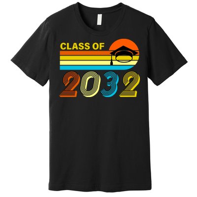 Retro Class of 2032 Future Graduate Premium T-Shirt