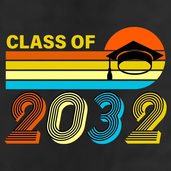 Retro Class of 2032 Future Graduate Trucker Hat