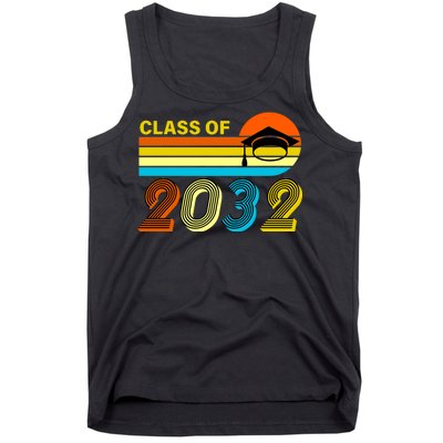 Retro Class of 2032 Future Graduate Tank Top