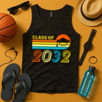 Retro Class of 2032 Future Graduate Tank Top