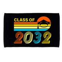 Retro Class of 2032 Future Graduate Microfiber Hand Towel