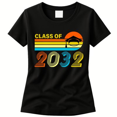 Retro Class of 2032 Future Graduate Womens T-Shirt