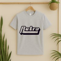 Retro Classic Style Logo T-Shirt