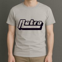Retro Classic Style Logo T-Shirt