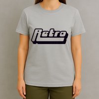 Retro Classic Style Logo T-Shirt