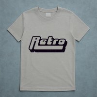Retro Classic Style Logo T-Shirt