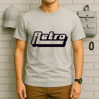 Retro Classic Style Logo T-Shirt
