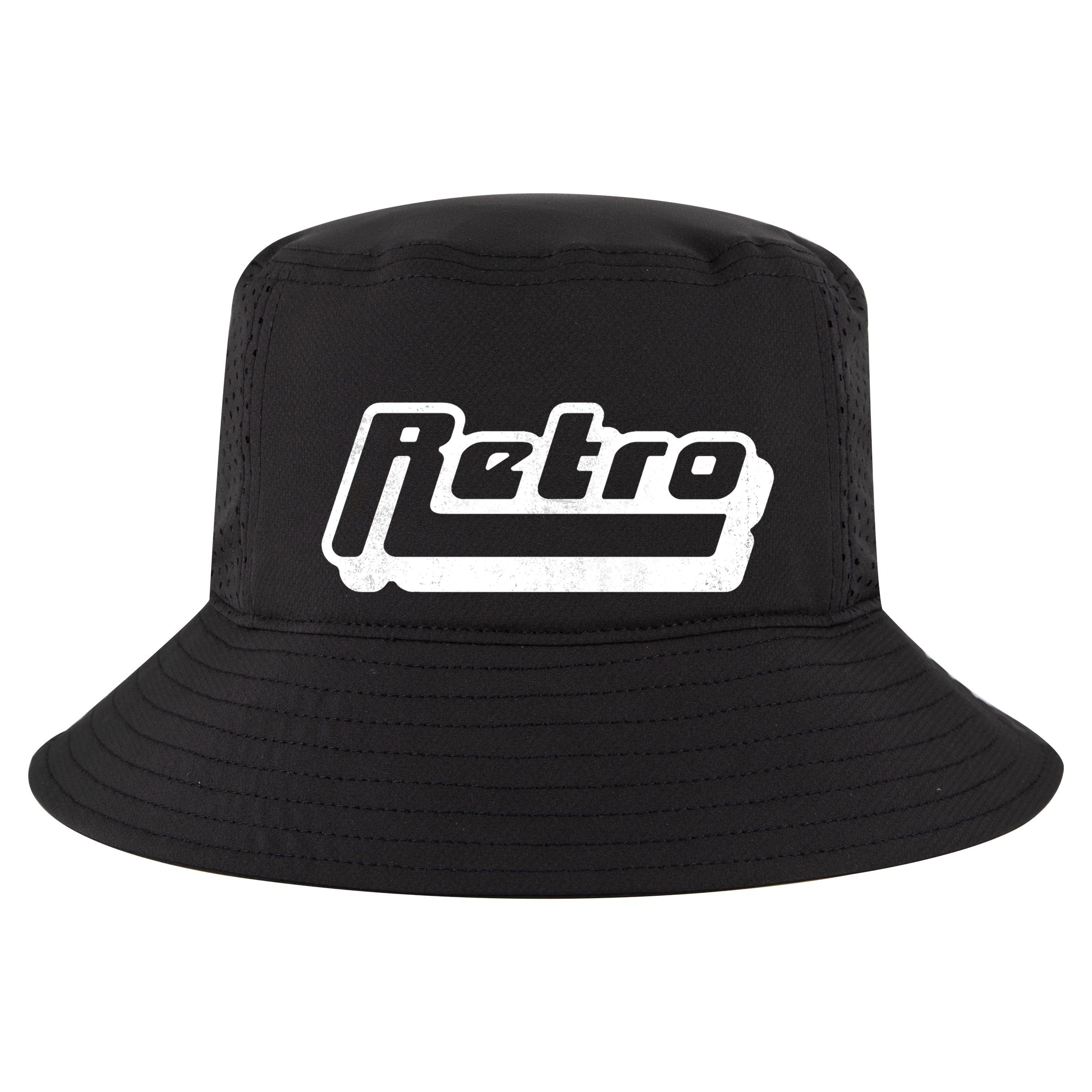 Retro Classic Style Logo Cool Comfort Performance Bucket Hat