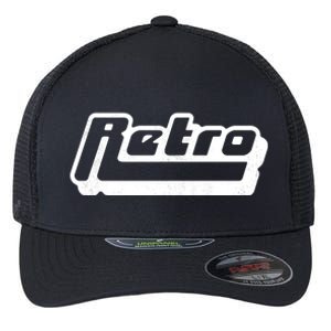 Retro Classic Style Logo Flexfit Unipanel Trucker Cap