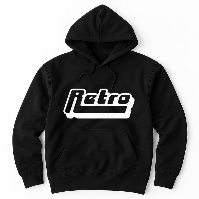 Retro Classic Style Logo Hoodie