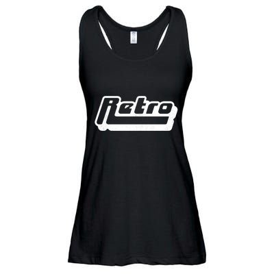 Retro Classic Style Logo Ladies Essential Flowy Tank