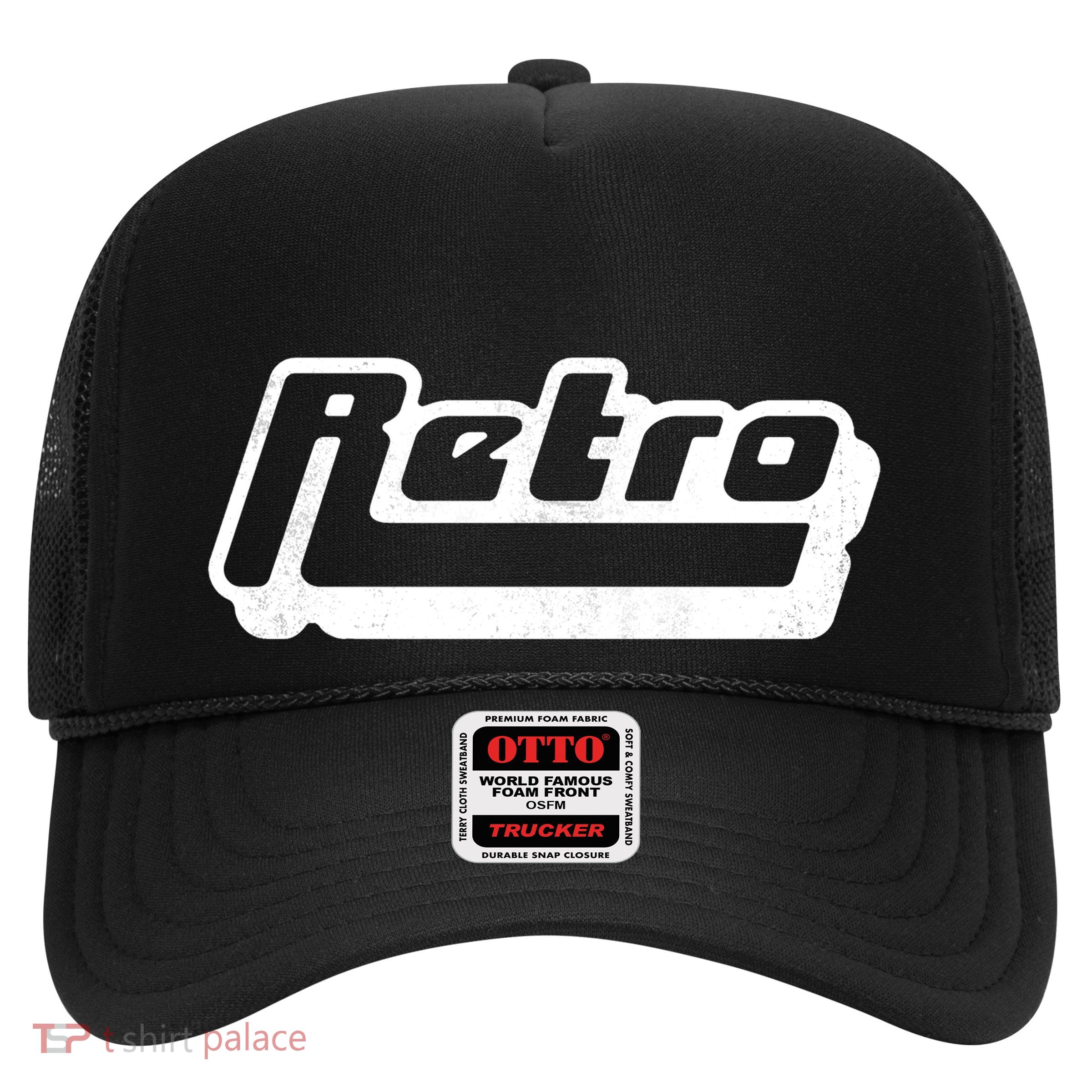 Retro Classic Style Logo Trucker Hat