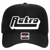 Retro Classic Style Logo Trucker Hat