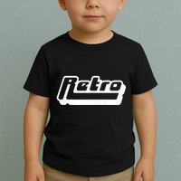 Retro Classic Style Logo Toddler T-Shirt