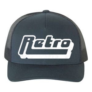 Retro Classic Style Logo Yupoong Adult 5-Panel Trucker Hat