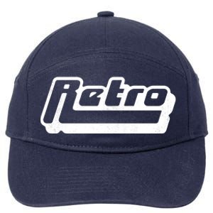 Retro Classic Style Logo 7-Panel Snapback Hat