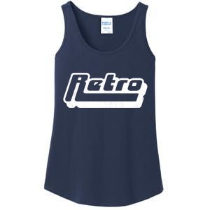 Retro Classic Style Logo Ladies Essential Tank