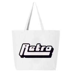 Retro Classic Style Logo 25L Jumbo Tote