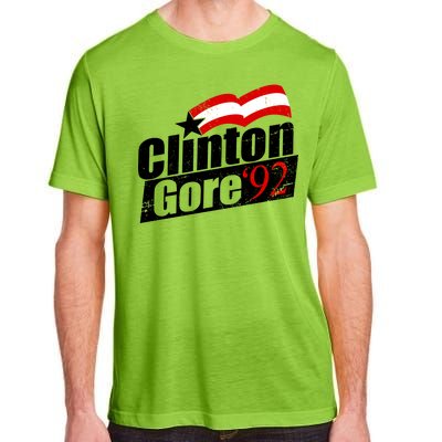 Retro Clinton Gore 1992 Election Adult ChromaSoft Performance T-Shirt