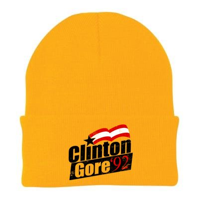 Retro Clinton Gore 1992 Election Knit Cap Winter Beanie