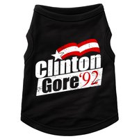 Retro Clinton Gore 1992 Election Doggie Tank