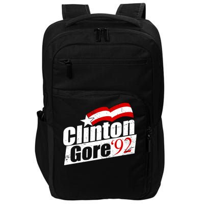 Retro Clinton Gore 1992 Election Impact Tech Backpack